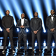 NBA players Carmelo Anthony, Chris Paul, Dwyane Wade and LeBron James at the 2016 ESPYS at Microsoft Theater on July 13, 2016, in Los Angeles (Kevin Winter/Getty Images)